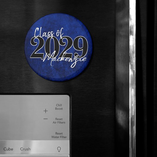 Fluweel Afstudeerder | Sapphire Blue Dark Jewel To Magneet