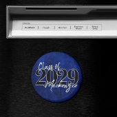 Fluweel Afstudeerder | Sapphire Blue Dark Jewel To Magneet