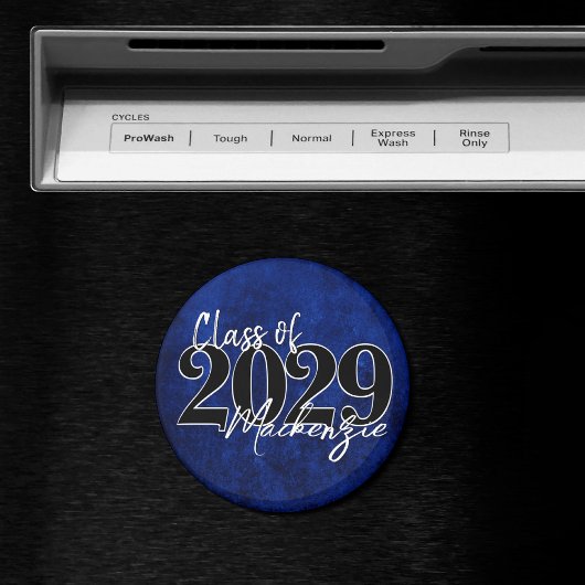 Fluweel Afstudeerder | Sapphire Blue Dark Jewel To Magneet