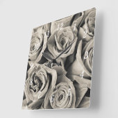 Fluweel Beauty Wandklok (Hoek)