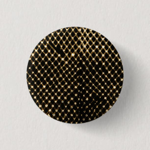"Fluweel Elegantie: Diamond Radiance" Ronde Button 3,2 Cm