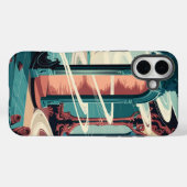 Fluweel Luxe: Soft Touch iPhone-hoesje Case-Mate iPhone Case (Achterkant (horizontaal))