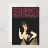 Fluweelachtig wijndamast | Maroon Grunge Barok Fot Kaart (Voorkant)