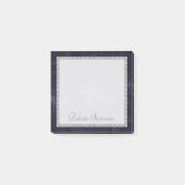 fluweelachtige indigodamast | Midnight Grunge Baro Post-it® Notes (Voorkant)