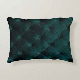 Fluweelgroen: Malachiet Textiel Elegantie Accent Kussen