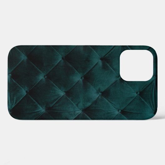 Fluweelgroen: Malachiet Textiel Elegantie Case-Mate iPhone Case (Achterkant (horizontaal))