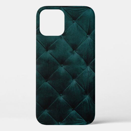 Fluweelgroen: Malachiet Textiel Elegantie Case-Mate iPhone Case (Achterkant)