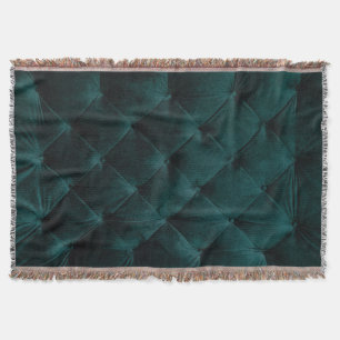 Fluweelgroen: Malachiet Textiel Elegantie Deken