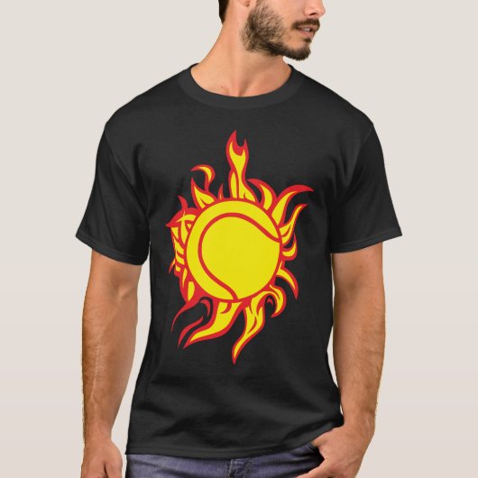 Fluweeltennis T-shirt (Voorkant)