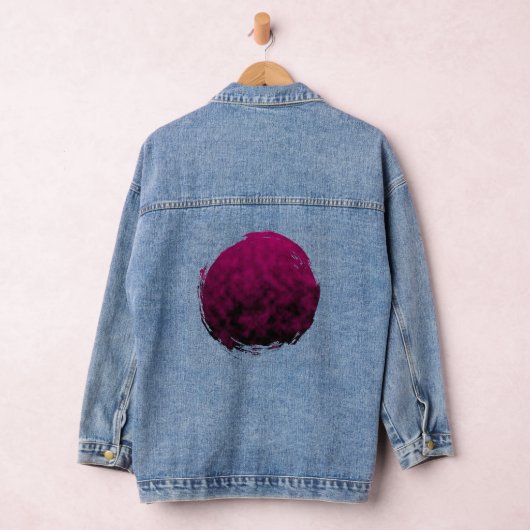 fluwelen afdaling denim jacket (Hangar)