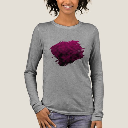 Fluwelen Afdaling Tri-Blend Shirt (Voorkant)