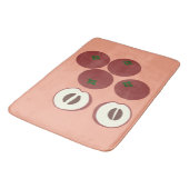 Fluwelen Appel Badmat (Gekanteld)
