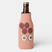 Fluwelen Appel Blikje Koeler (Fles Voorkant)