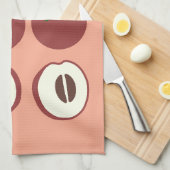 Fluwelen Appel Keukenhanddoek (Quarter Fold)