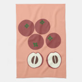 Fluwelen Appel Keukenhanddoek (Verticaal)