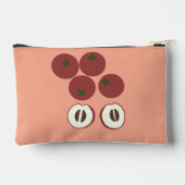 Fluwelen Appel Kleine Schoudertas Etui (Achterkant)