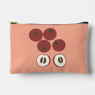 Fluwelen Appel Kleine Schoudertas Etui