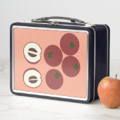 Fluwelen Appel Metalen Lunchbox (In situ)