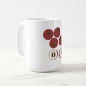 Fluwelen Appel Mok (Voorkant links)