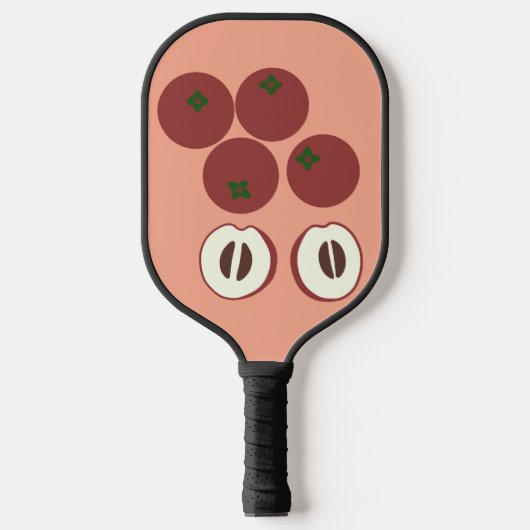 Fluwelen Appel Pickleball Paddle (Voorkant)