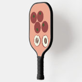 Fluwelen Appel Pickleball Paddle (Links)