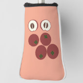 Fluwelen Appel Putter Golf Hoofdhoes Golfheadcover (Draai 90)