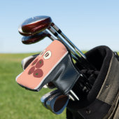 Fluwelen Appel Putter Golf Hoofdhoes Golfheadcover (Insitu)
