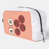 Fluwelen Appel Toilettas Toilettasje (Rechterhoek)