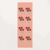 Fluwelen Appel Yoga Mat (Achterkant)