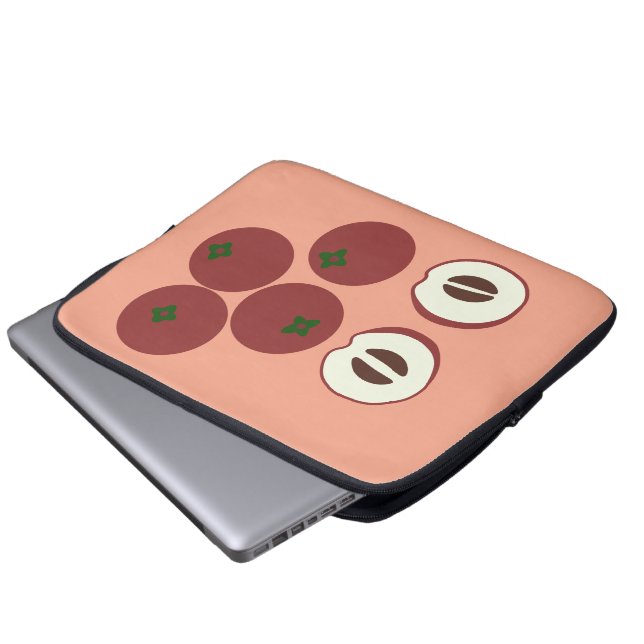 Fluwelen Apple Laptop Hoes (Voorkant onderkant)