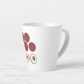Fluwelen Apple Latte Mok (Rechterhoek)