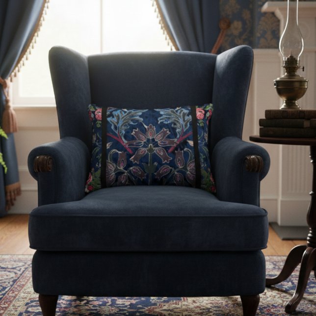  fluwelen bloesems: op gotiek geïnspireerde elegan accent kussen (Creator heeft geüpload)