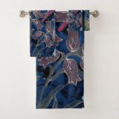  fluwelen bloesems: op gotiek geïnspireerde elegan bad handdoek (Insitu)