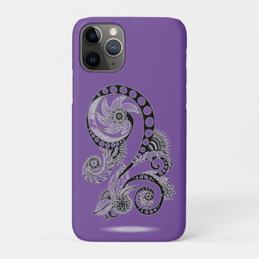 Fluwelen Case-Mate iPhone Case (Achterkant)