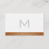 Fluwelen diamantpatroon met stijlvolle tegelafwerk visitekaartje (Voorkant)