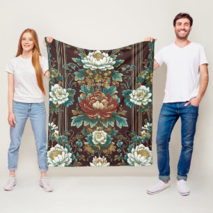 Fluwelen dynastie fleece deken