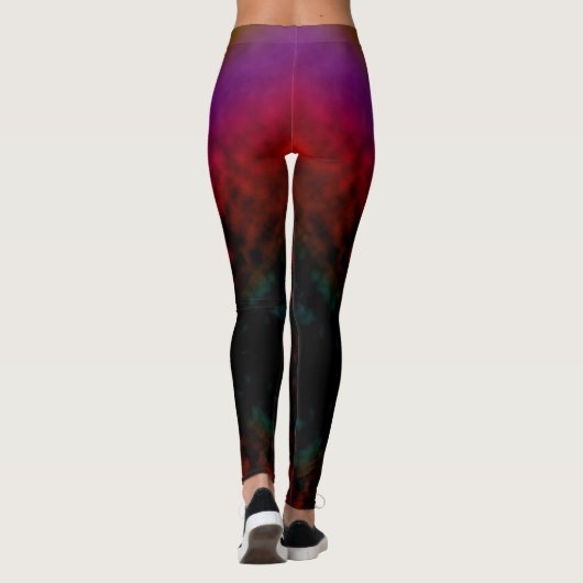 Fluwelen Eclipse Leggings (Achterkant)