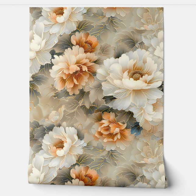 Fluwelen Herfst Whispers Boatnical Behang (Afrollen)