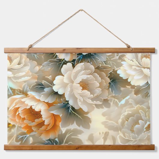Fluwelen Herfst Whispers Botanisch Hangend Wandkleed (Voorkant)