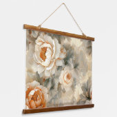 Fluwelen Herfst Whispers Botanisch Hangend Wandkleed (Gebogen)