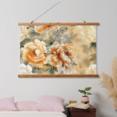 Fluwelen Herfst Whispers Botanisch Hangend Wandkleed (Slaapkamer)