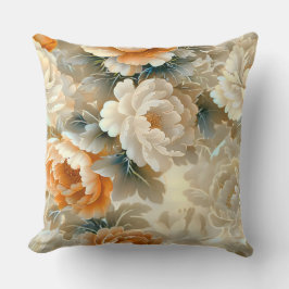 Fluwelen Herfst Whispers Botanisch Kussen