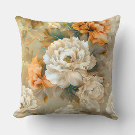 Fluwelen Herfst Whispers Botanisch Kussen