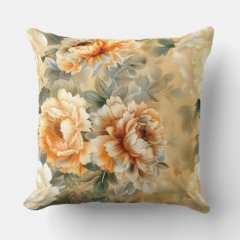 Fluwelen Herfst Whispers Botanisch Kussen