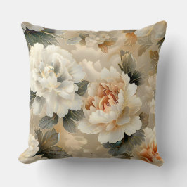 Fluwelen Herfst Whispers Botanisch Kussen