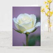 Fluwelen Moederdagkaart Kaart (Gele Bloem)
