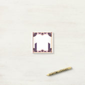 Fluwelen Nacht Geometrie Art Deco Post-it® Notes (Op bureau)