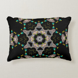 Fluwelen Nacht Kaleidoscoop Accent Kussen