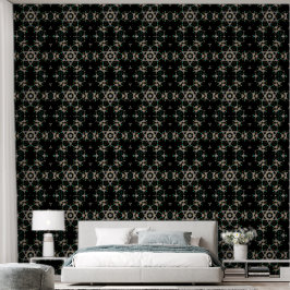 Fluwelen Nacht Kaleidoscoop Behang