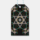 Fluwelen Nacht Kaleidoscoop Cadeaulabel (Voorkant)